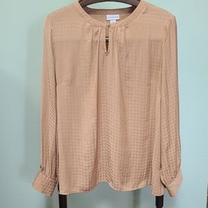 Liz Claiborne XL gently worn long sleeve blouse